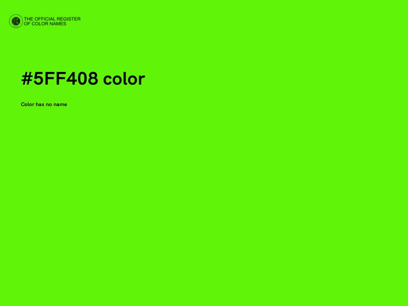 #5FF408 color image