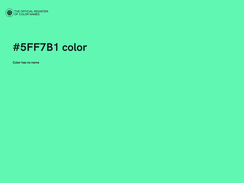 #5FF7B1 color image