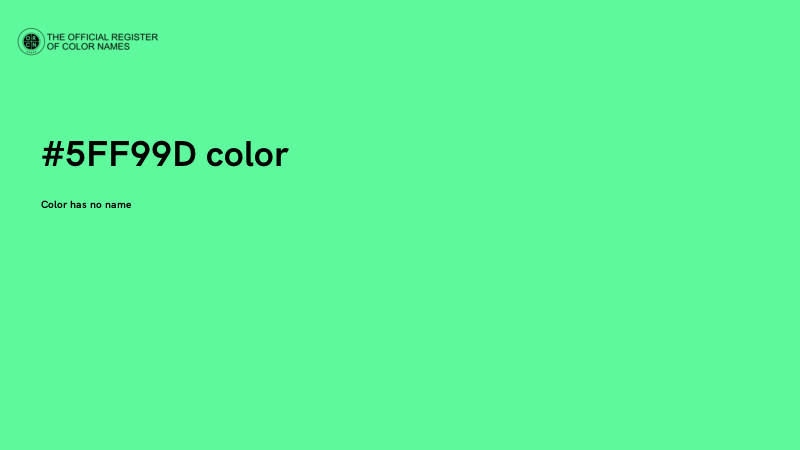 #5FF99D color image