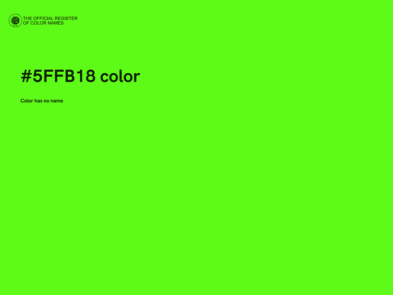 #5FFB18 color image