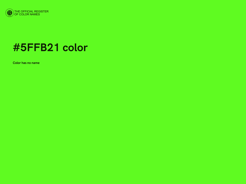 #5FFB21 color image