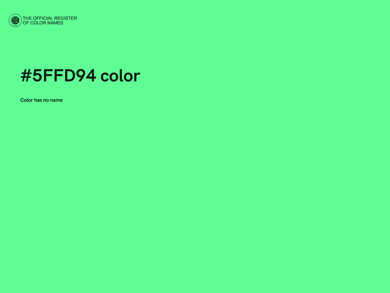 #5FFD94 color image