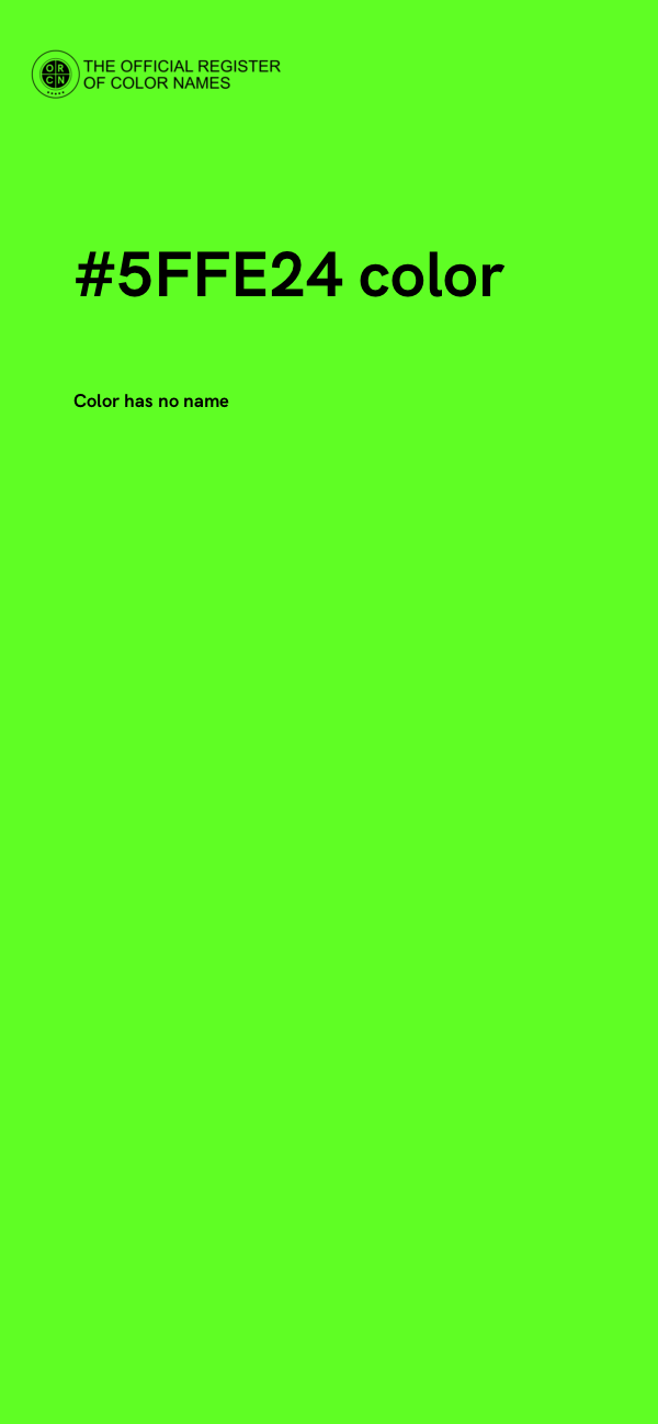 #5FFE24 color image