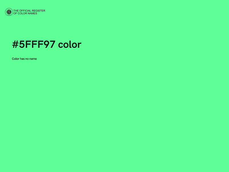 #5FFF97 color image