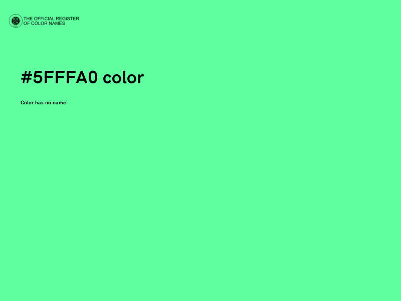 #5FFFA0 color image