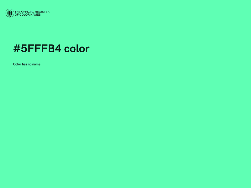 #5FFFB4 color image
