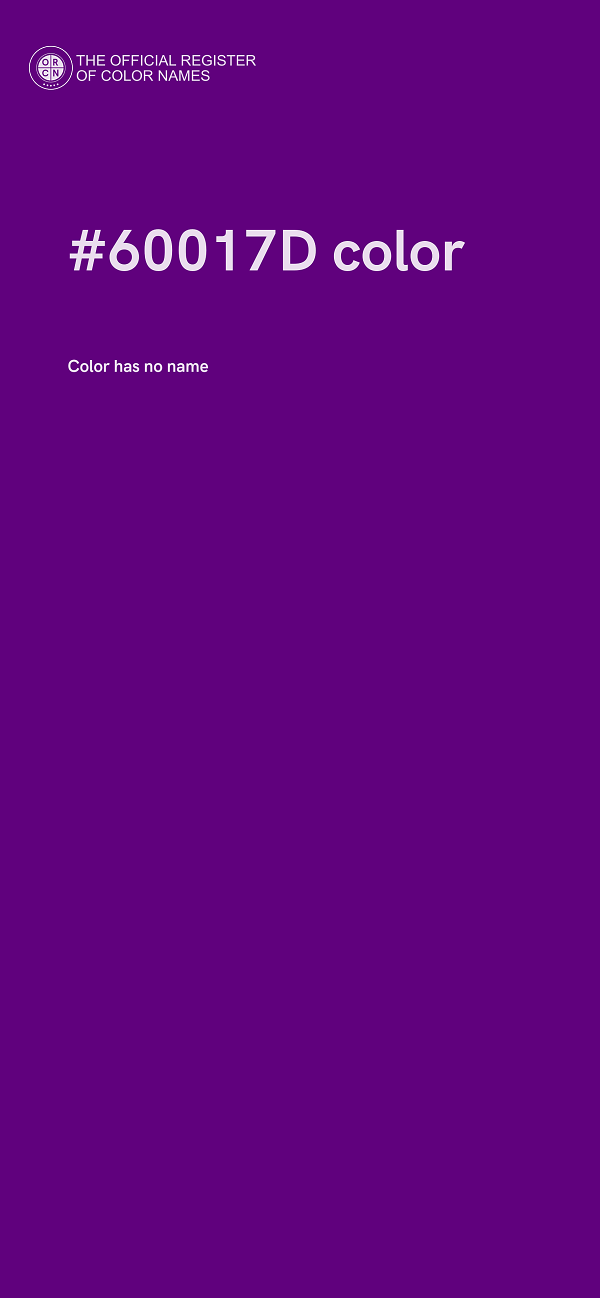 #60017D color image