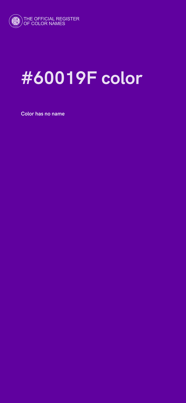 #60019F color image