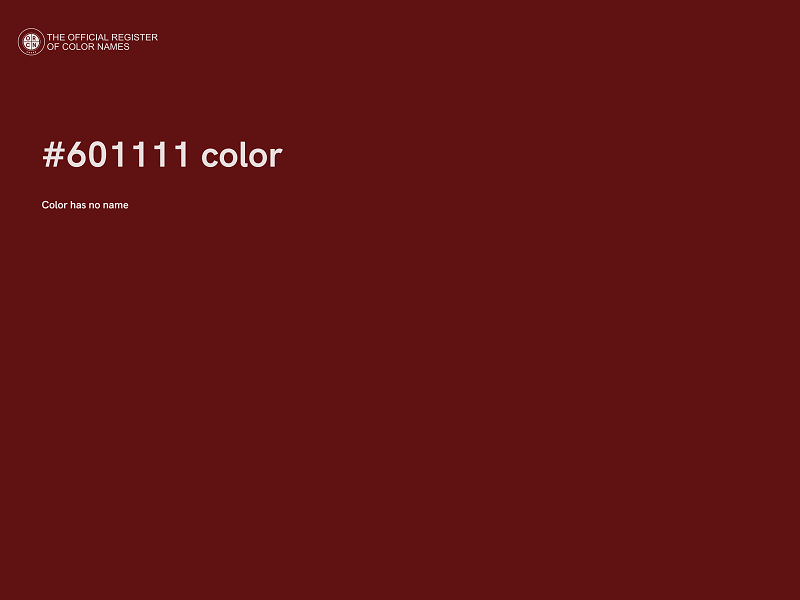 #601111 color image