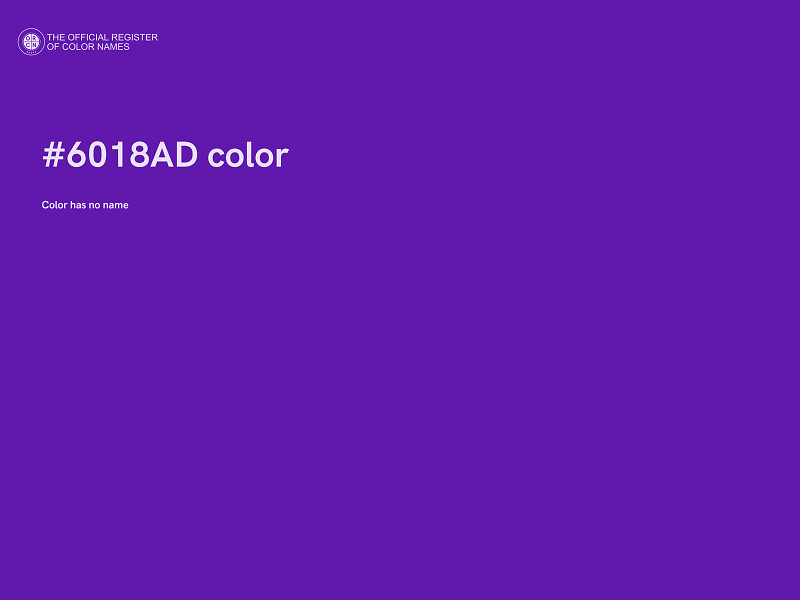 #6018AD color image