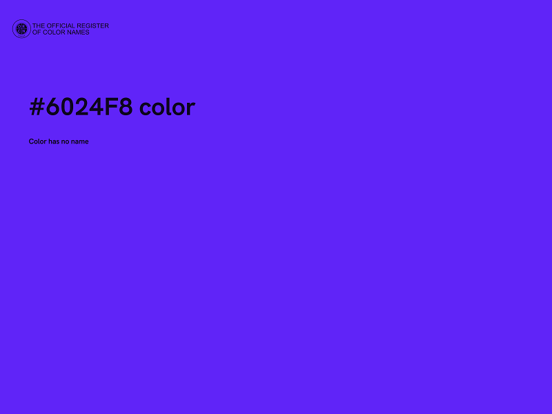#6024F8 color image