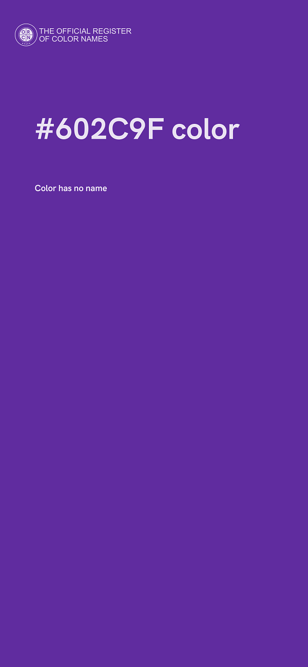 #602C9F color image