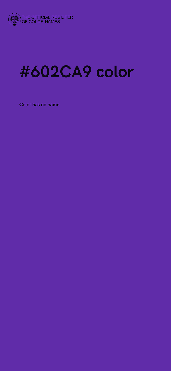 #602CA9 color image