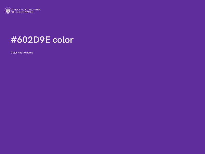 #602D9E color image