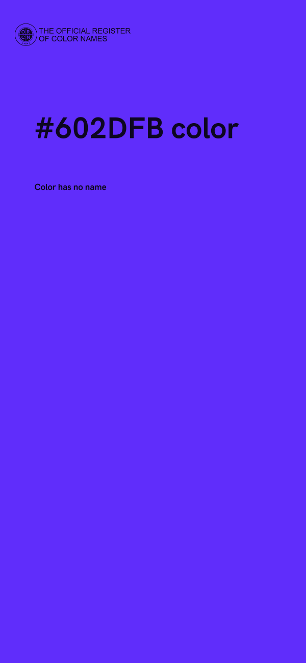 #602DFB color image