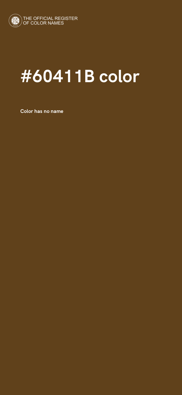 #60411B color image