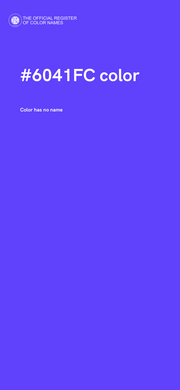 #6041FC color image