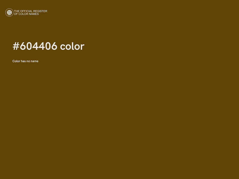 #604406 color image