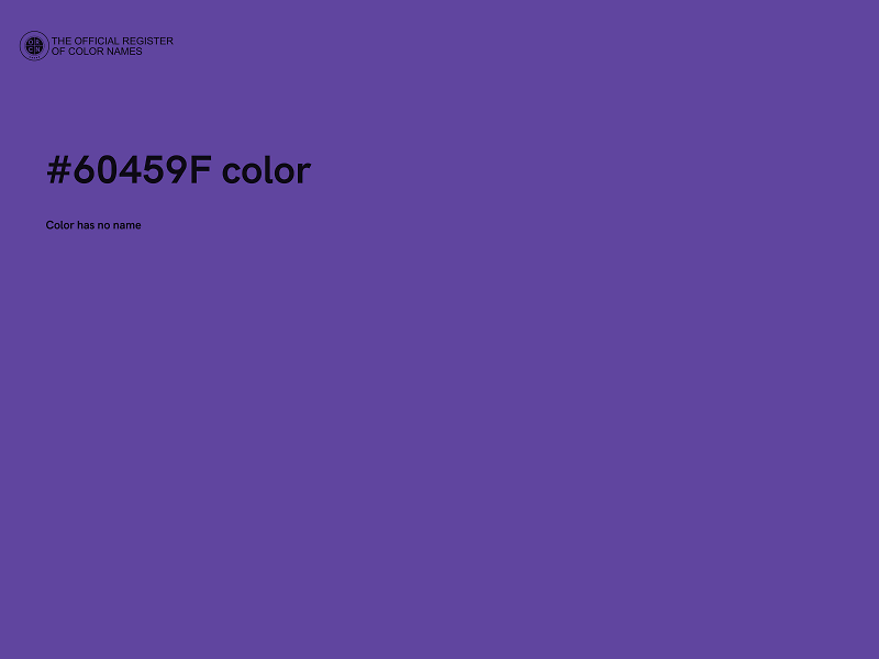 #60459F color image