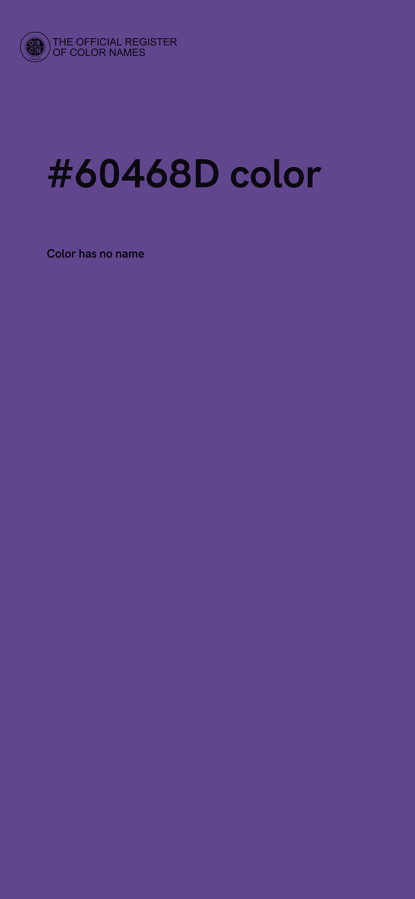 #60468D color image