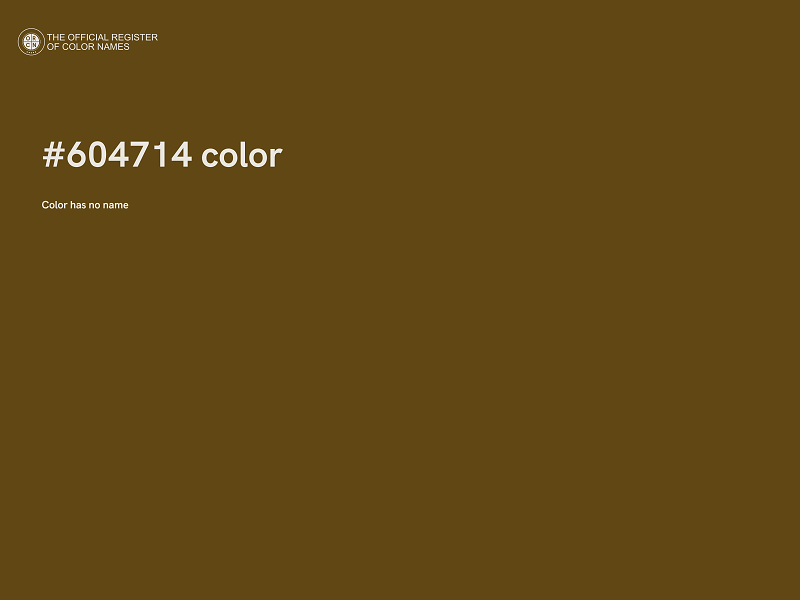 #604714 color image