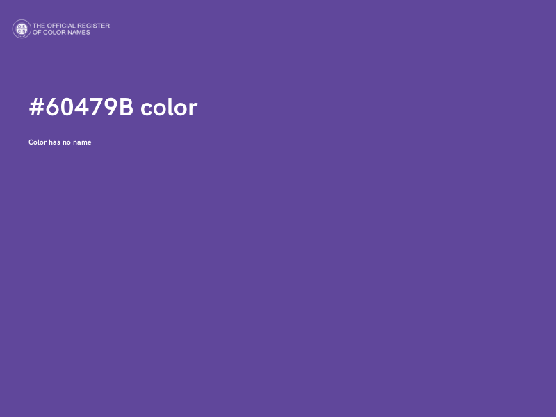 #60479B color image