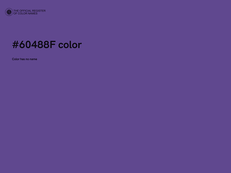 #60488F color image