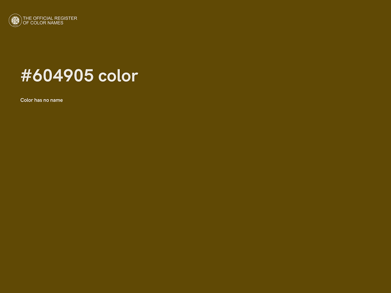 #604905 color image