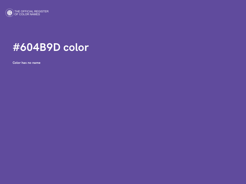 #604B9D color image