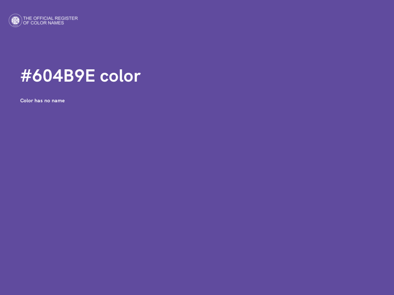 #604B9E color image