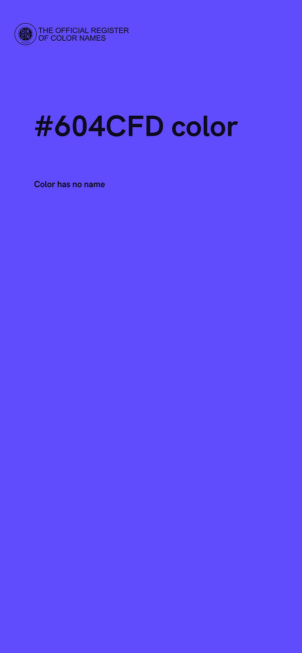 #604CFD color image