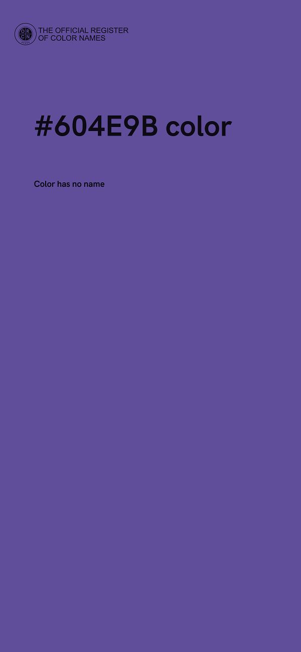 #604E9B color image