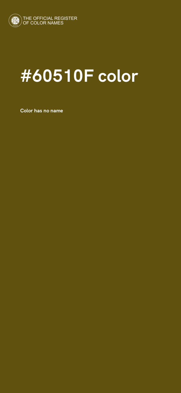 #60510F color image