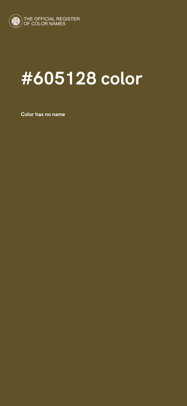 #605128 color image