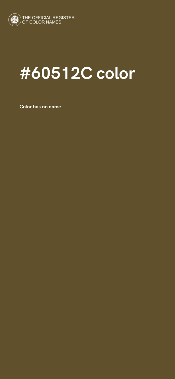 #60512C color image