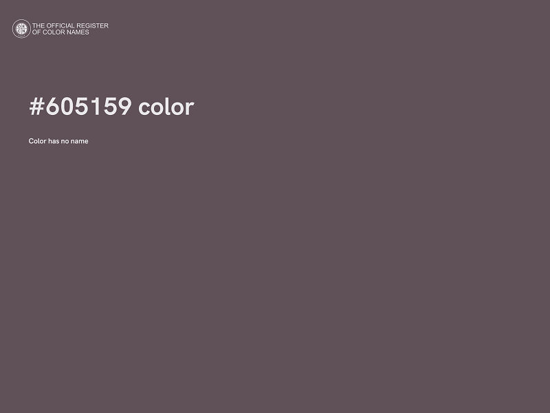 #605159 color image