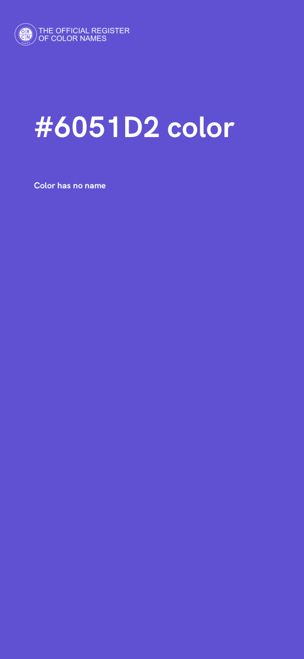 #6051D2 color image