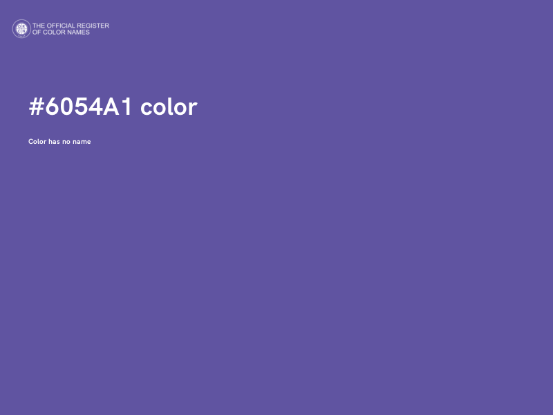 #6054A1 color image