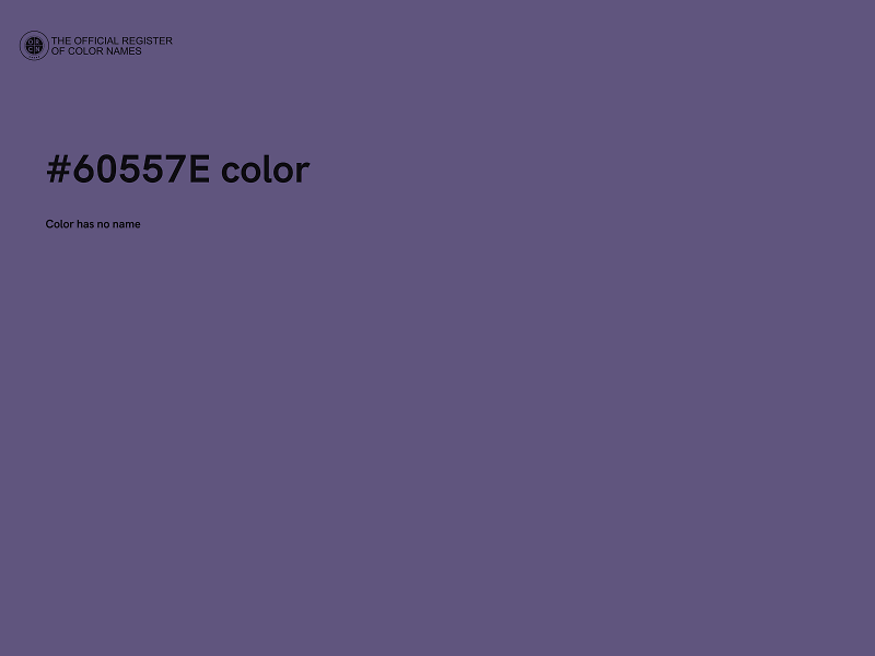 #60557E color image