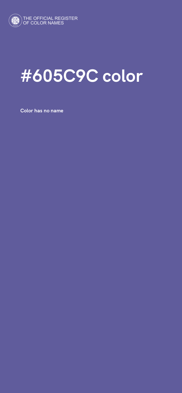 #605C9C color image