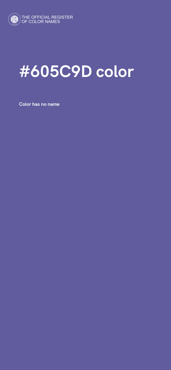 #605C9D color image