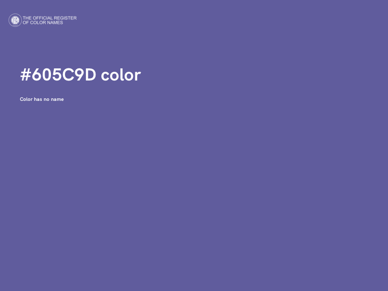 #605C9D color image