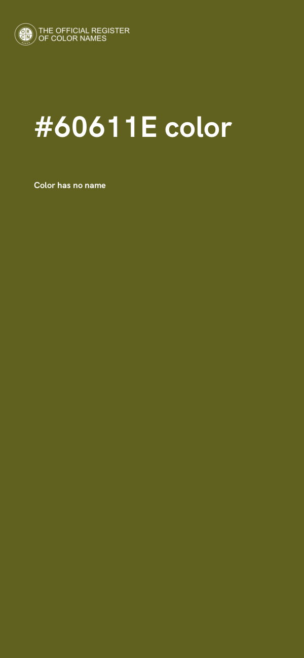 #60611E color image