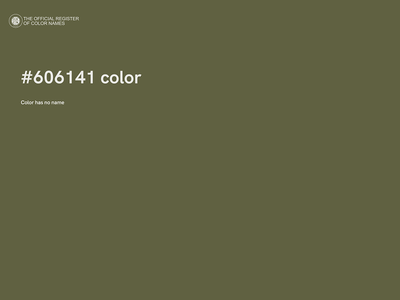 #606141 color image