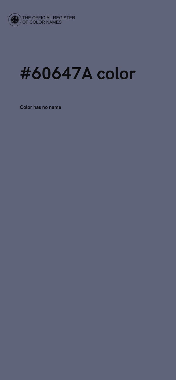#60647A color image