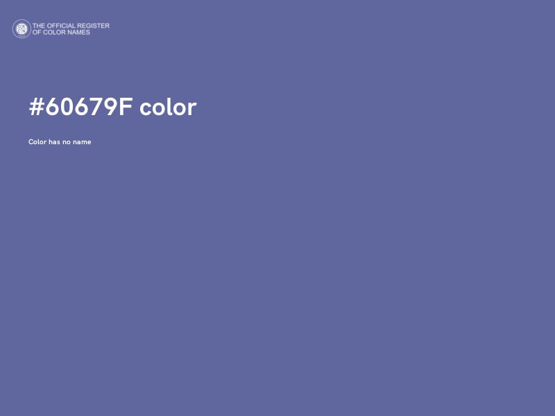 #60679F color image