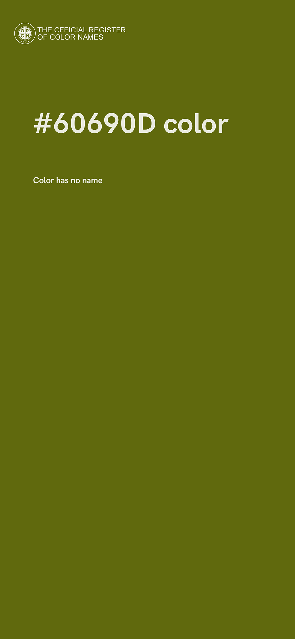 #60690D color image