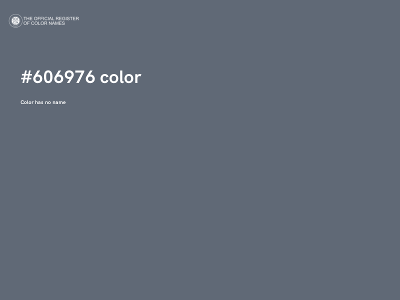 #606976 color image