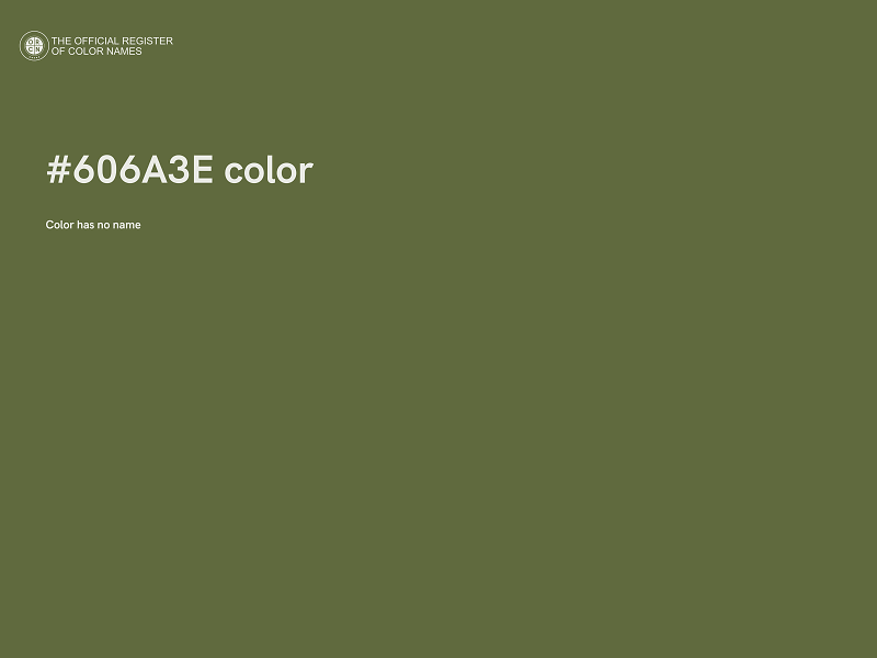 #606A3E color image