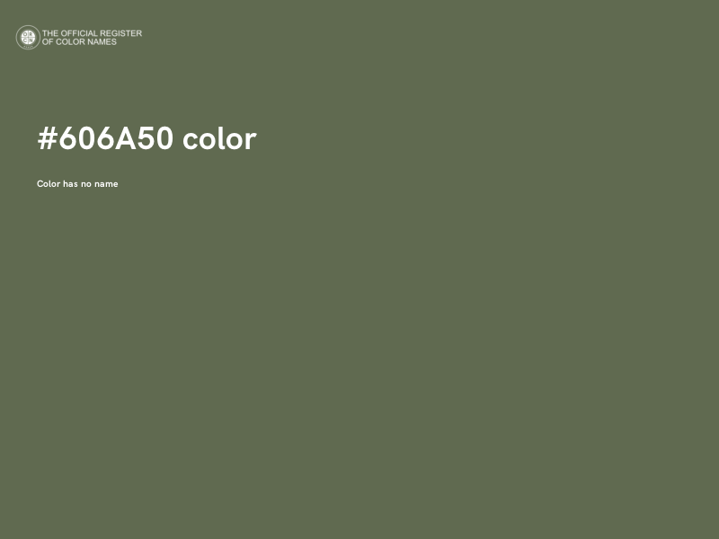 #606A50 color image